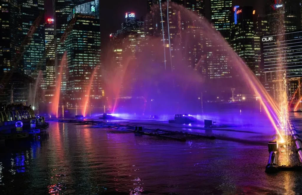 Musical fountain acoustics, water and sound, design tips