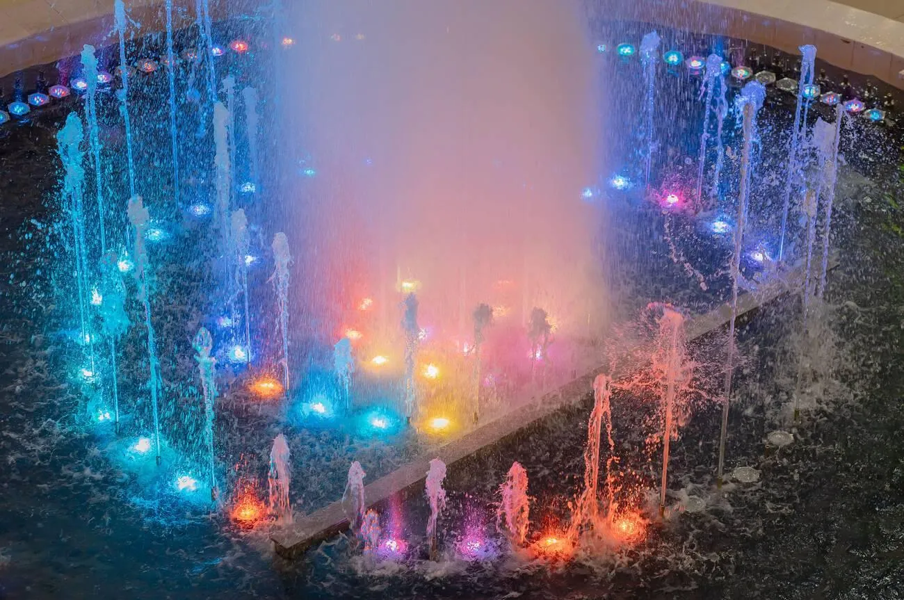 dancing fountain