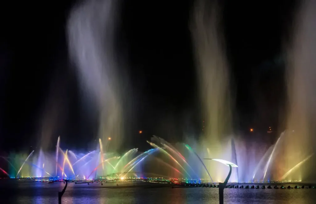 Historic fountain restoration