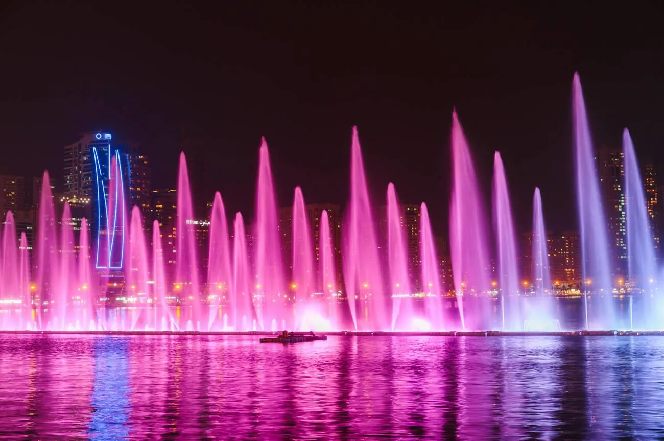 Super large fountain design