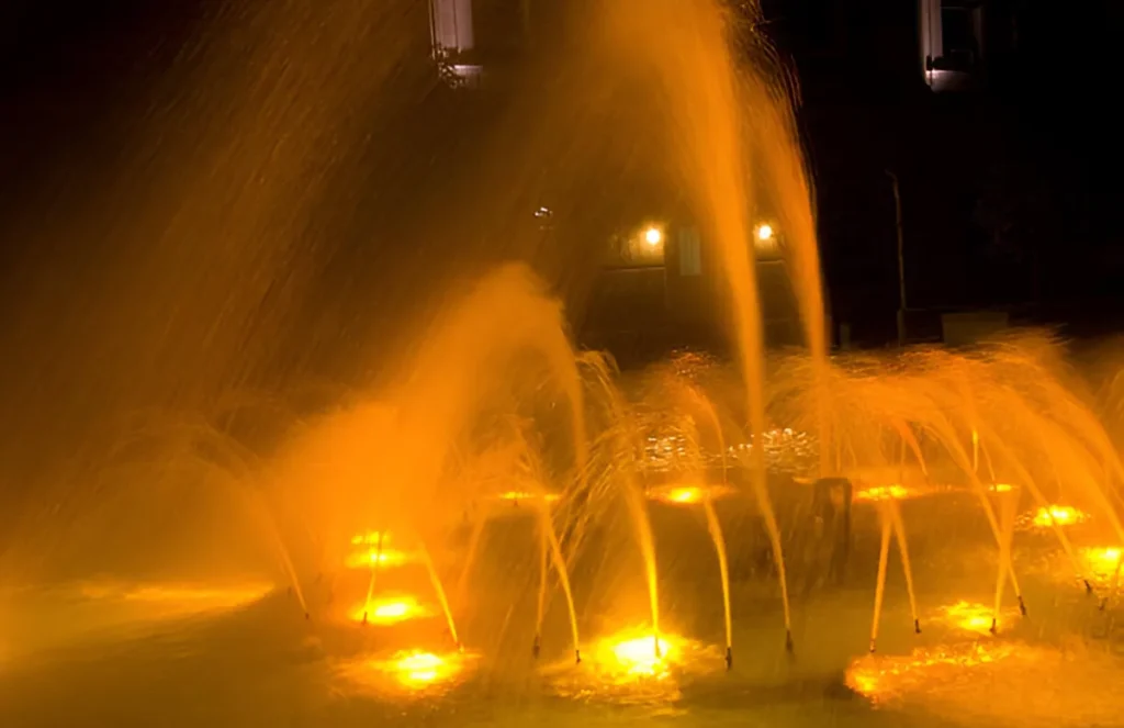 Music Fountain Waterscape Light Show