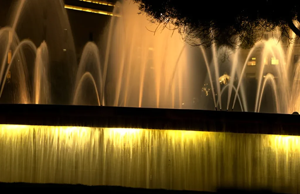 Musical fountain