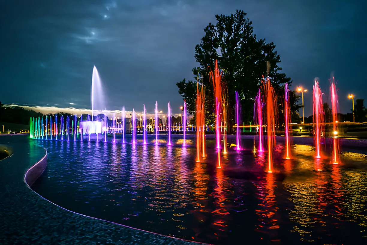 Music fountain patterns