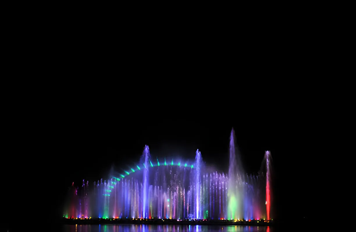 Laminar jet fountains, Jumping jet fountains