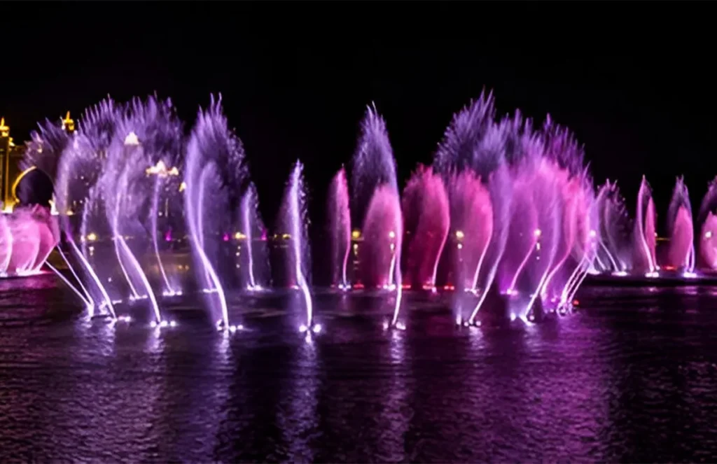 Musical Fountain Visual Display