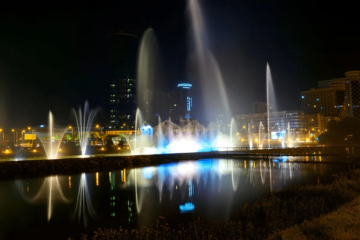 Laser and Fountain Shows