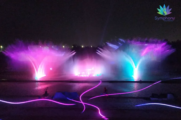 light and sound show