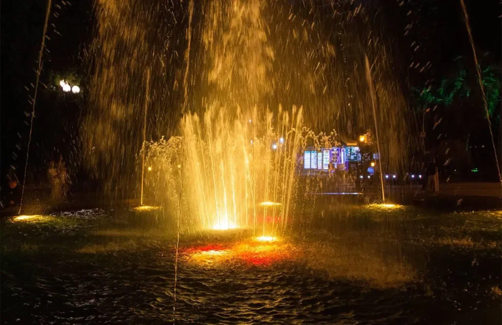 Innovative Fountain Nozzles Creating Stunning Water Displays