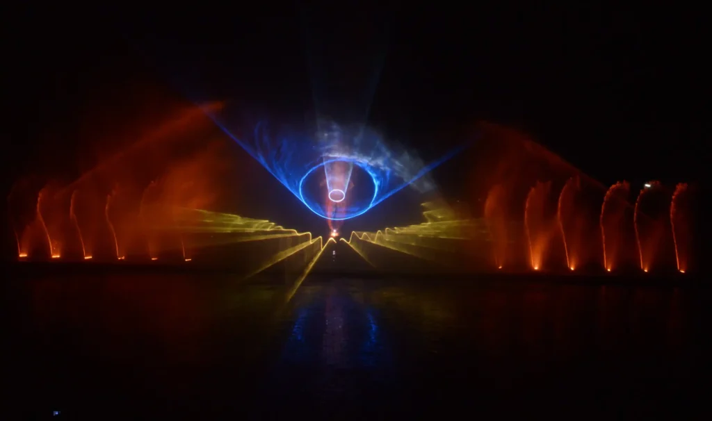 Water laser Show, aatapi