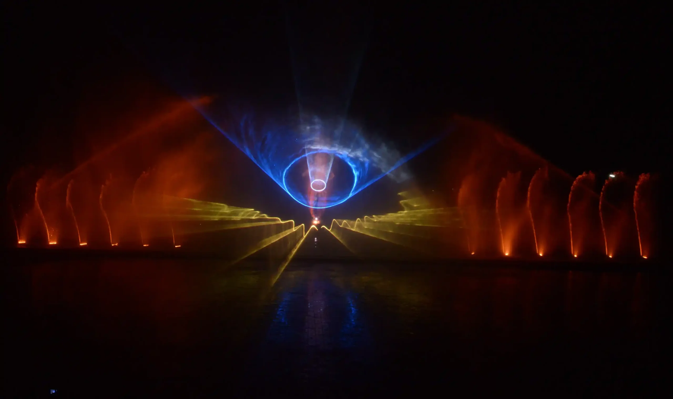 Water laser Show, aatapi