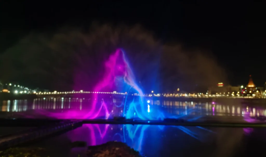 Aqua screen Projection Show, Rudrasagar, Mahakal Lok, Ujjain, MP