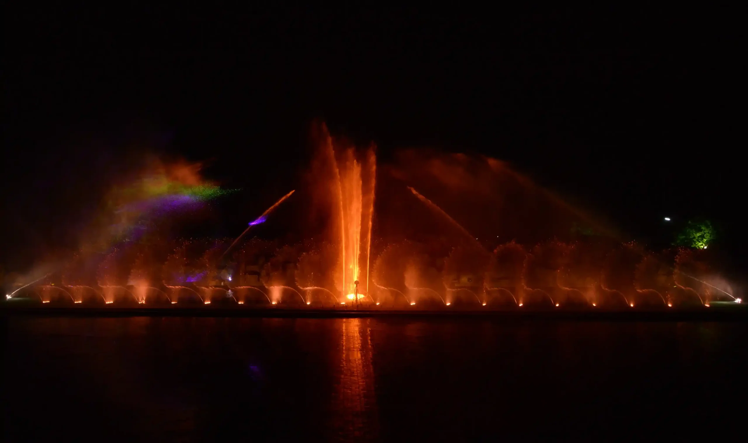 Water laser Show, aatapi