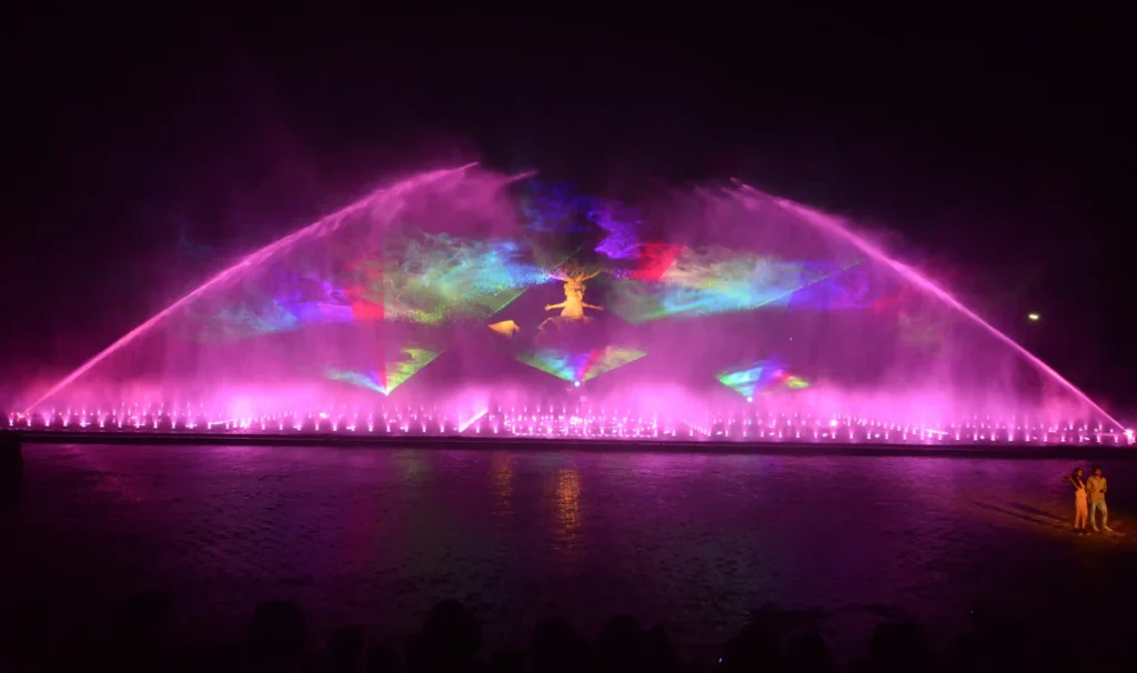 Water laser Show, aatapi