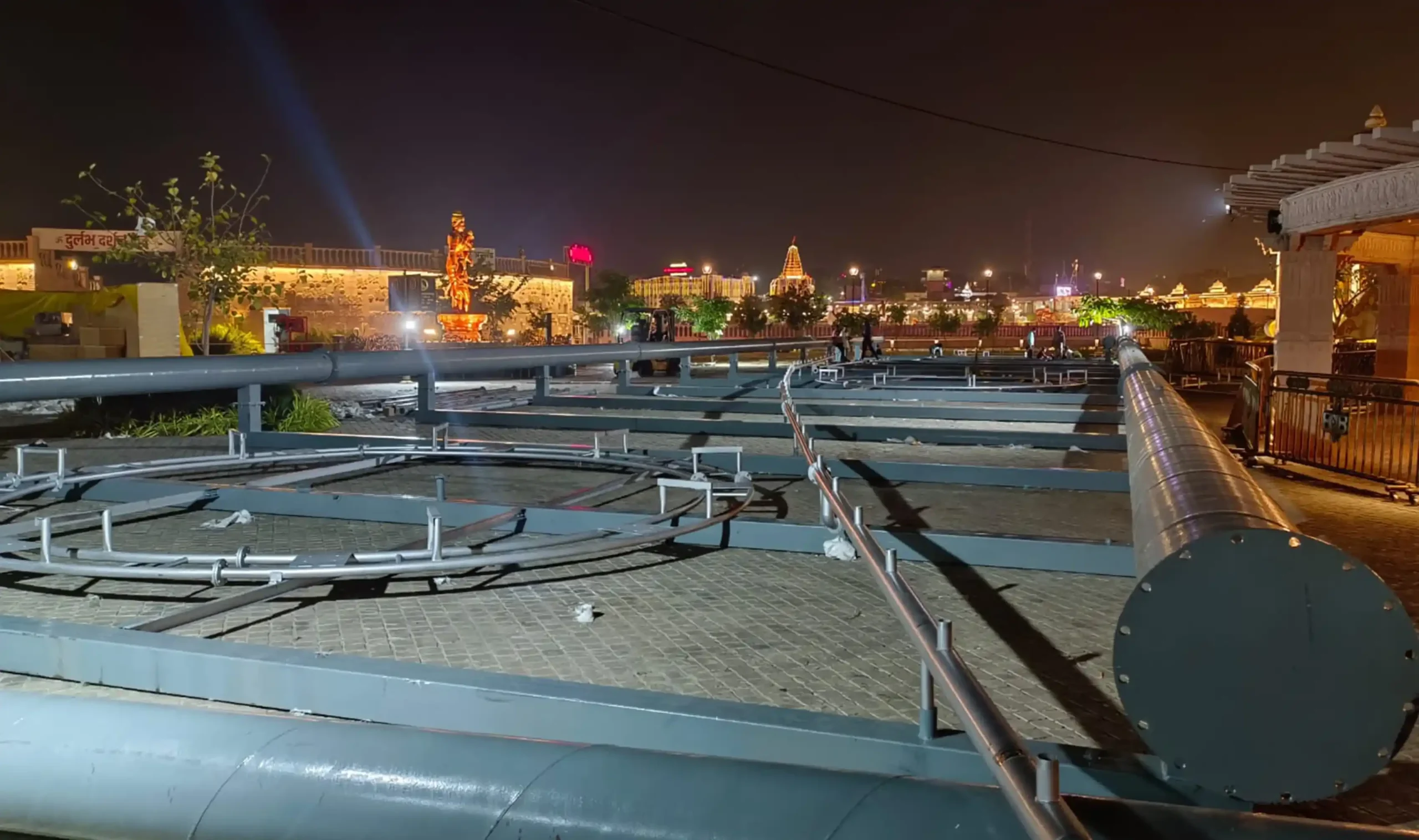 Aqua screen Projection Show, Rudrasagar, Mahakal Lok, Ujjain, MP