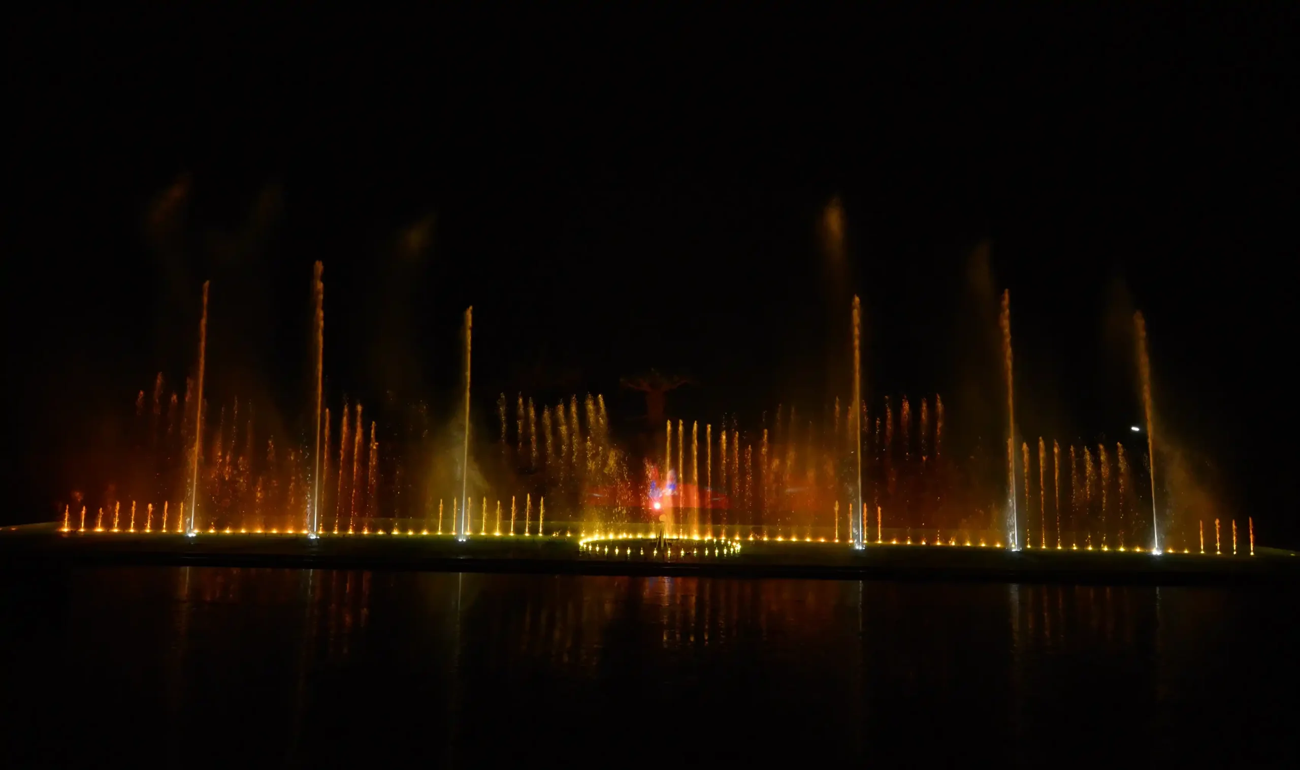 Water laser Show, aatapi
