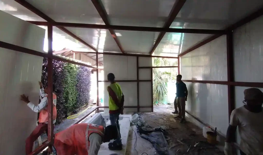 Musical Fountain Show installation, Relience, Jamnagar, Gujarat