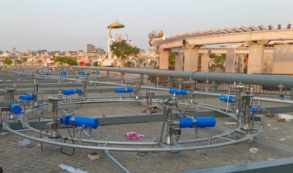 Aqua screen Projection Show, Rudrasagar, Mahakal Lok, Ujjain, MP