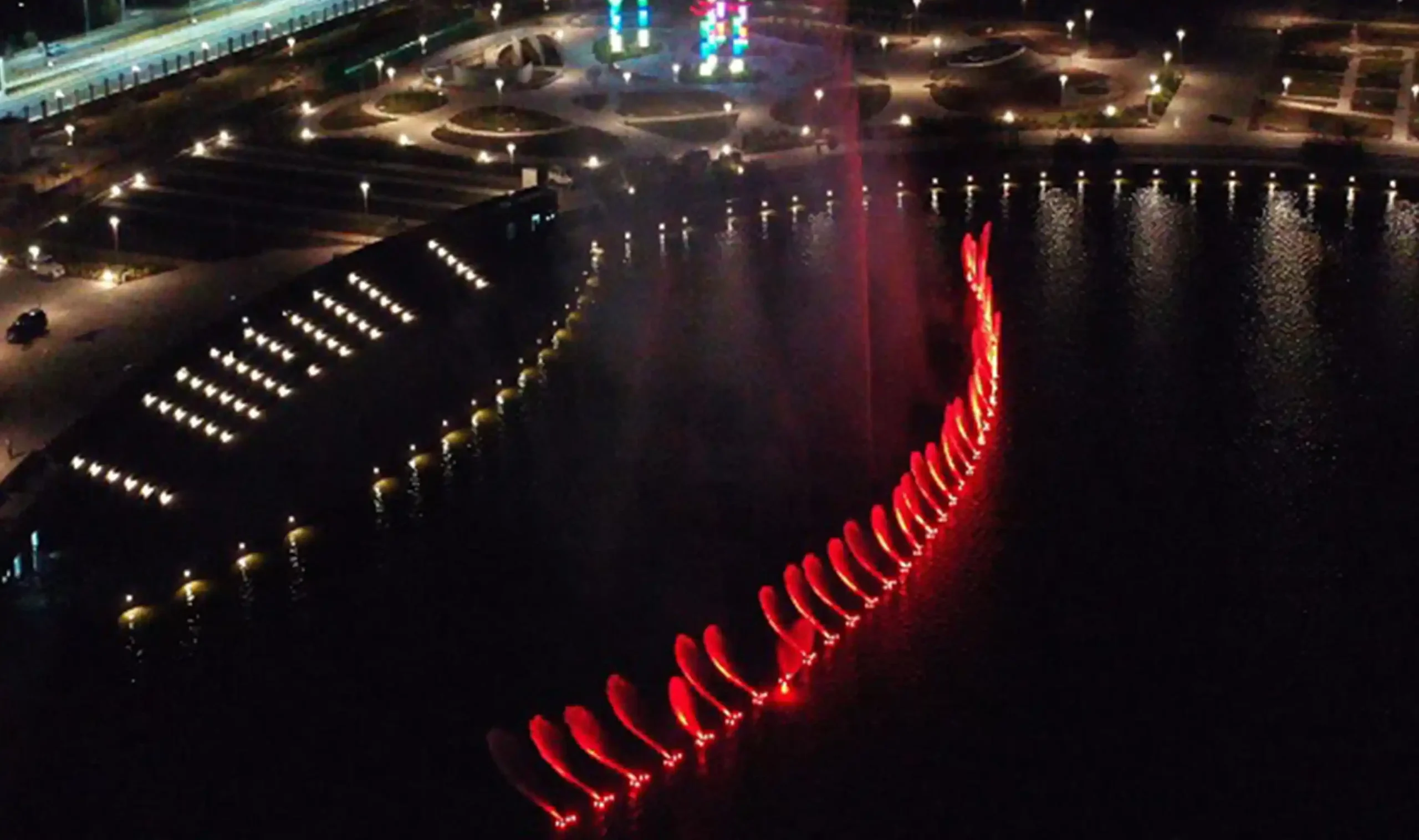 Fountain, Light & Sound show, Atal Sarovar, Rajkot, Gujarat