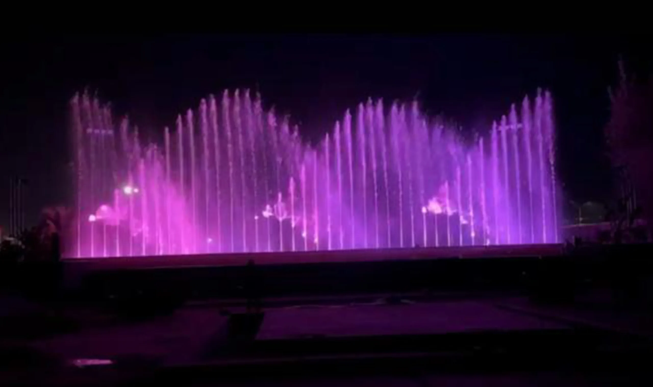 Musical Fountain show, BKT tires, Bhuj, Gujarat