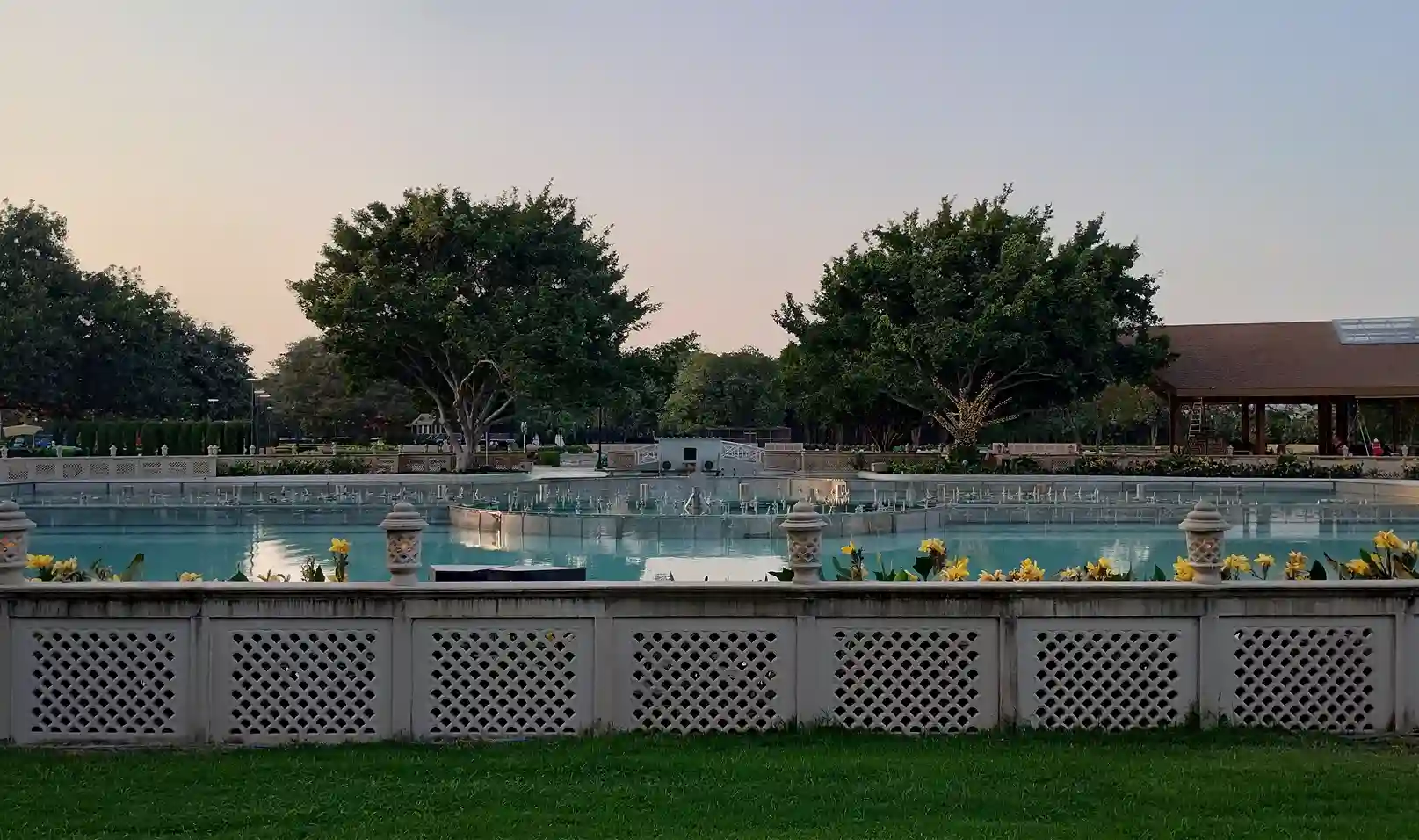 Musical Fountain Show installation, Relience, Jamnagar, Gujarat
