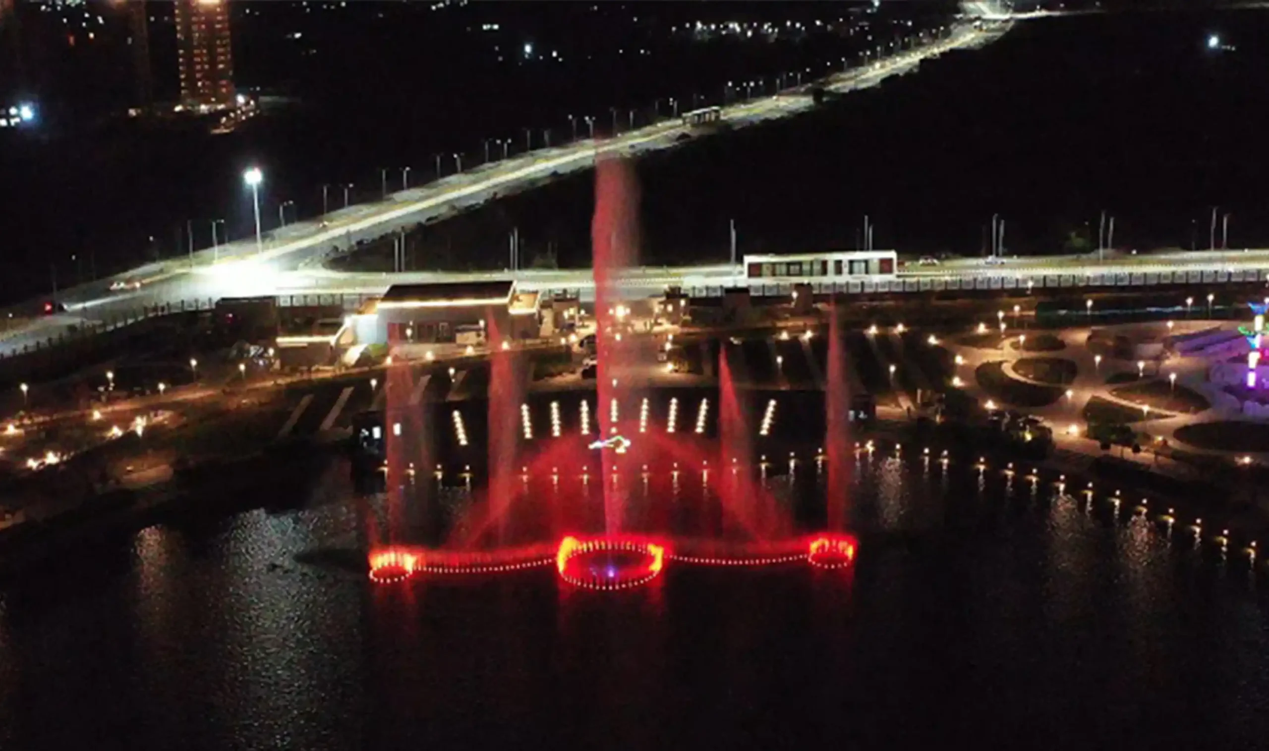 Fountain, Light & Sound show, Atal Sarovar, Rajkot, Gujarat