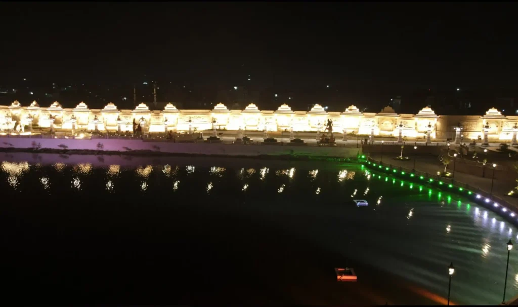 Aqua screen Projection Show, Rudrasagar, Mahakal Lok, Ujjain, MP